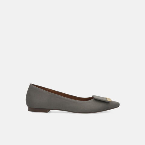 2023SS: Accent Buckle Flat Shoes (m17006) Black