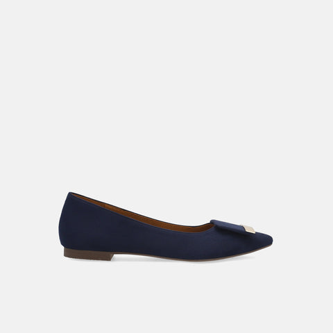 2023SS: Accent Buckle Flat Shoes (m17006) Black