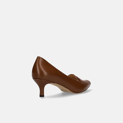 2024SSBI: Loafer style pumps (5725) brown